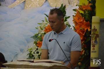 Bajada de la Virgen de las Nieves y encuentro folclórico Anzar en Lomo Magullo (Foto Francisco Javier Santana)